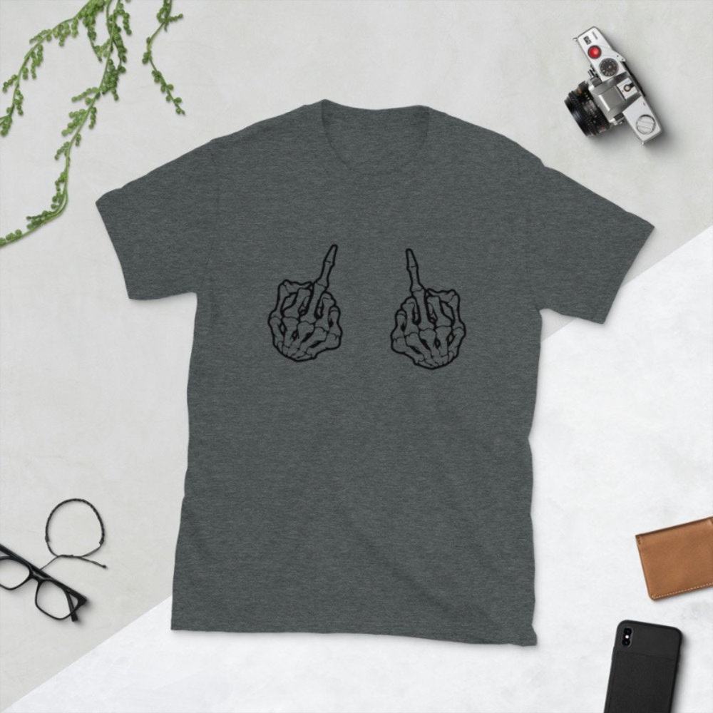 Double Middle Finger UNISEX T-shirt